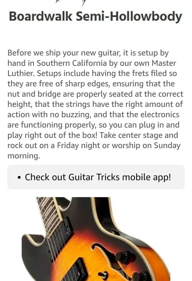 New electric guitar-hollow body in Guitars in Kingston - Image 9