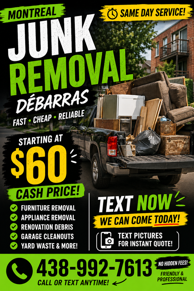  CHEAP JUNK REMOVAL 447398795564830720