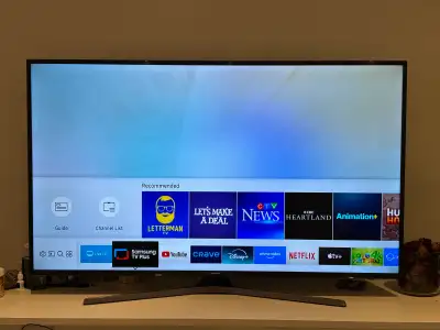 Samsung 55” 4K smart TV, View more