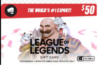 50$ League of Legends Card