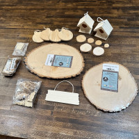 Wooden Arts & Crafts Supplies