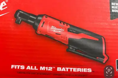 Brand new Milwaukee m12 3/8 ratchet, View more