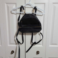 Black backpack purse 