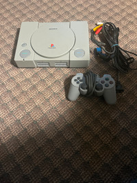 Ps1 with hook up and one controller selling for $50