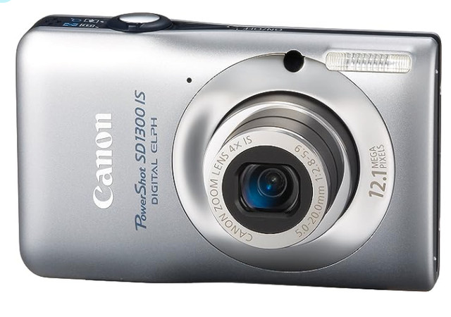 Canon PowerShot SD1300 DIGITAL caméra digitale 12.1 mega pixel in Cameras & Camcorders in Gatineau