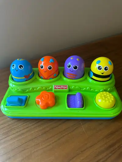 Fisher-Price Brilliant Basics Boppin Activity Bugs Pop-up Toy, View more