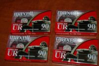 Maxell Audio Cassette 90 Minute Blank Tapes
