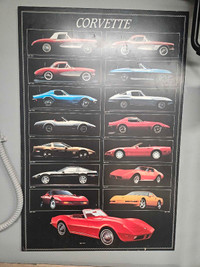 Corvette hard poster