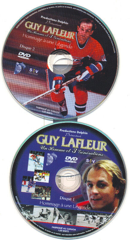 Guy Lafleur histoire sur dvd  legende du hockey dans Art et objets de collection  à Ville de Montréal - Image 2