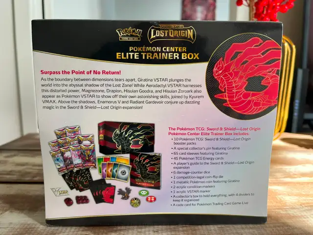 Lost Origin Pokémon Center Elite Trainer Box [SEALED] | Toys & Games ...