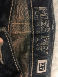Flared miss me jeans 