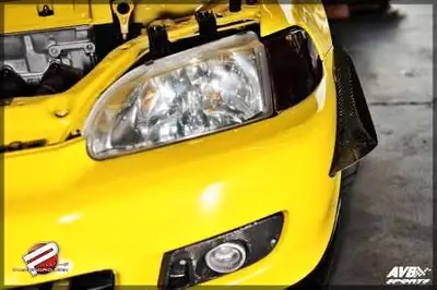 I'm selling a brand new set of EG Password JDM front canards made from carbon fiber with a clearcoat...