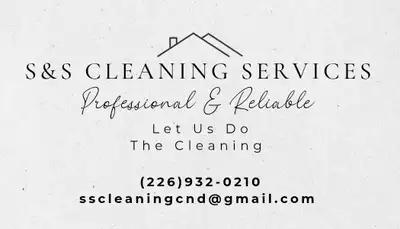 Serving London, St. Thomas, Strathroy, Port Stanley, Grand Bend, and surrounding areas, S&S Cleaning...