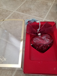 Glass heart - lenox