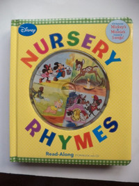 Disney Nursery Rhymes read along storybook & CD