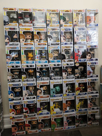 Various Funko Pops for Sale (Mostly Anime Pops)