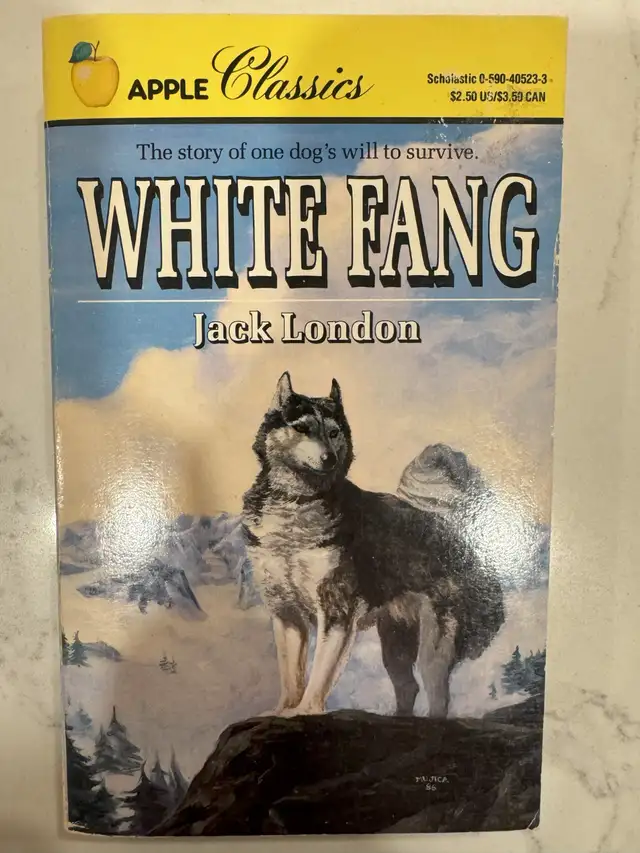 4 Animal Books for Young Readers - Call of the Wild, White Fang63010223251713123