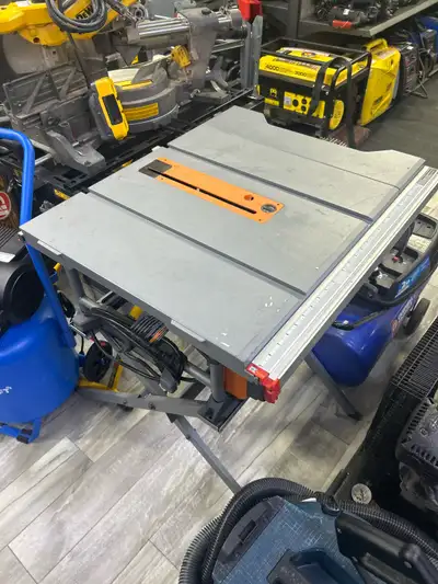 Ridgid R4518 15AH 10” Table Saw With Stand, View more