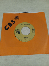 Vinyl Record 45 RPM Del Shannon RUNAWAY Near Mint Perfect