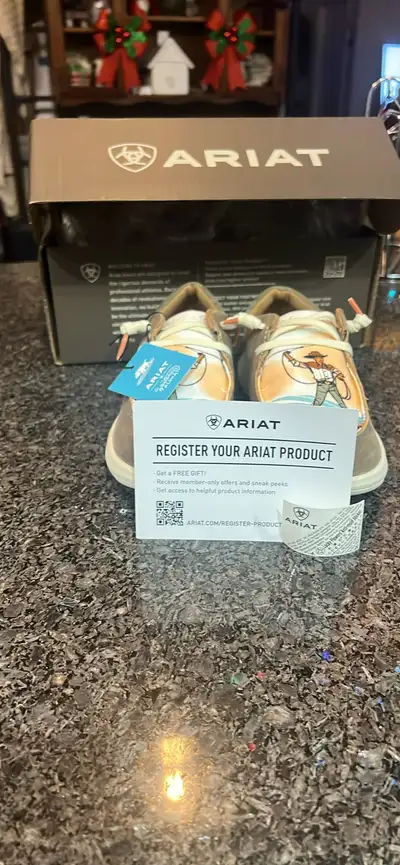 Brand ARIAT Loafers size 8 bought but they do not fit .Retails @$59+tax selling for $30