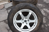 215/65/17 NISSAN ROUGE ALL SEASON TIRES on ALLOY RIMS 5x114.3mm