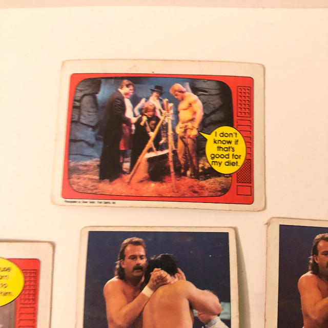 1985 WWF O Pee Chee Wrestling Cards Lot of 15 in Arts & Collectibles in City of Toronto - Image 2