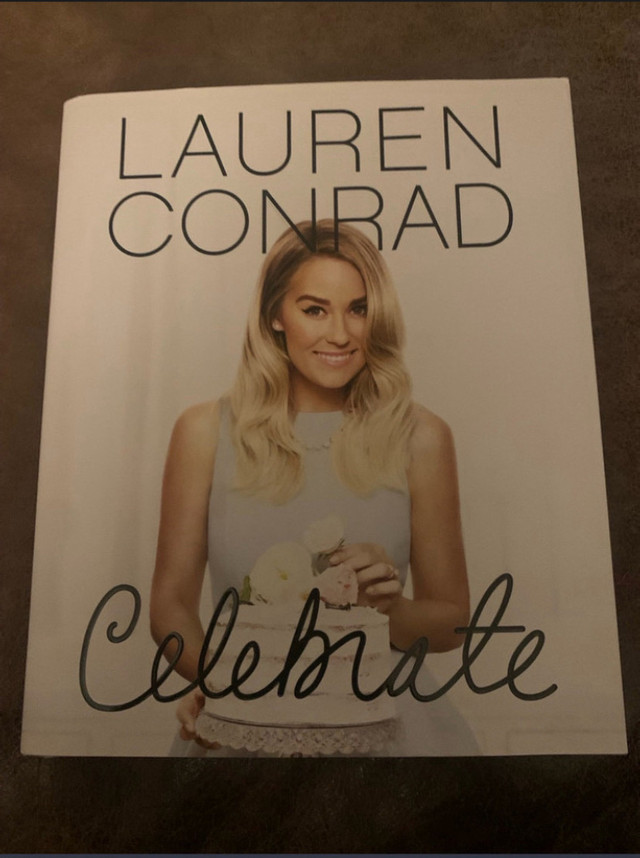 Lauren Conrad Celebrate hardcover book  in Non-fiction in Owen Sound
