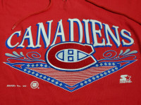 Vintage Starter 1992 Montreal Canadiens 3/4 sleeve sweatshirt XL