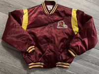 Vintage 80s Swingster Washington Redskins Satin Football Jacket