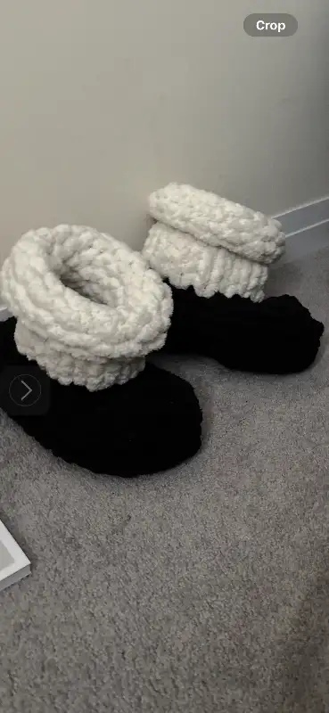 Incredibly soft booty slippers Costume made to your size and favourite colour