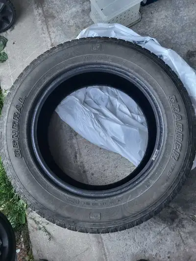 Selling a pair (2) of General Grabber HTS60 235 65 18 in good condition. No plugs or leaks. No uneve...