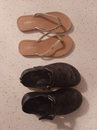 Size 10 Sandals and Crocs