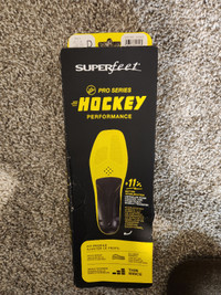 Hockey Superfeet Pro Series Insoles for size 7-8 skate