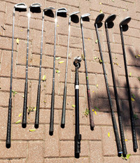 Golf kit lady left complete wood iron bertha ball set Galloway