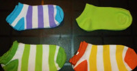 ► JOE FRESH - Striped Ankle Socks