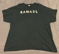 Samael Logo Shirt 2XL XXL Black Metal Band Swiss