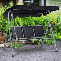 3-Seater Patio Swing, Outdoor Swing Chair, A Frame Porch Swing w