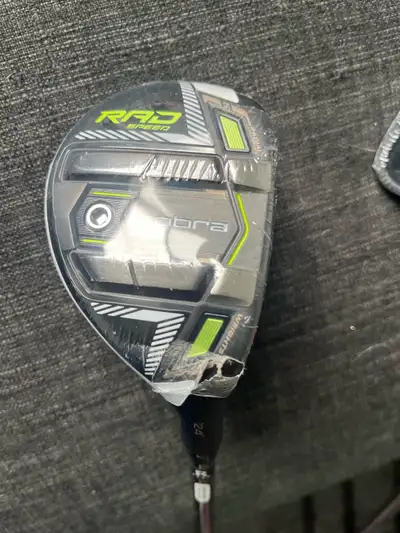 brand new in wrapper 4 hybrid.  cobra golf club  radspeed , View more