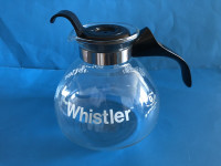 Gemco  The Whistler whistling glass coffee pot 8 cup $19