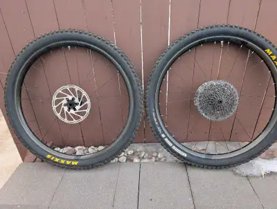 Complete MTB Carbon wheelset, View more