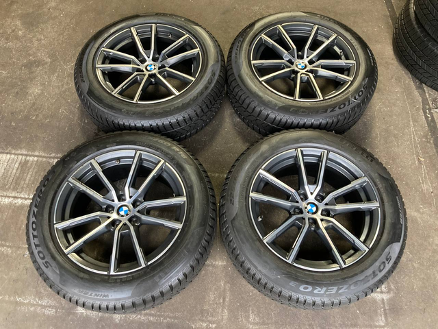 225/60R18 BMW X3 OEM USED RUNFLAT WINTER WHEELS 5x112 PIRELLI85% in Tires & Rims in City of Toronto - Image 11