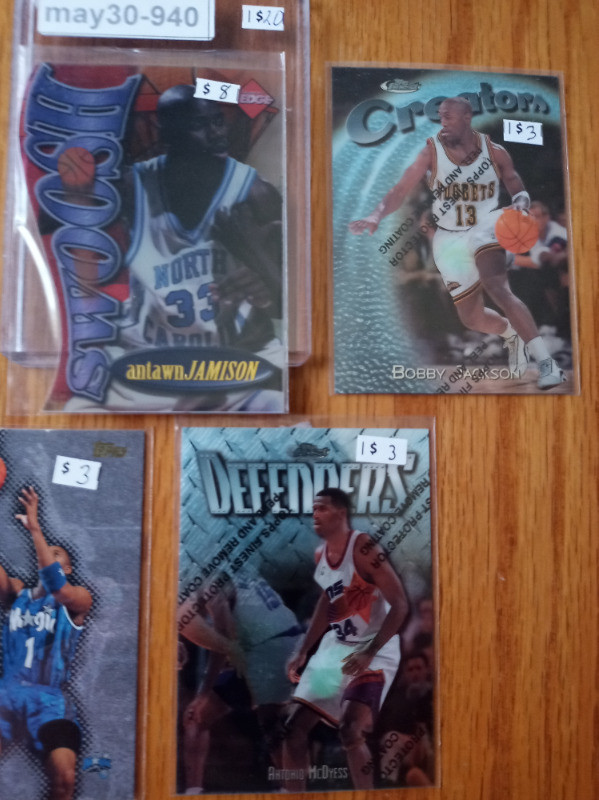 Basketball star lot Antawn Jamison Tim Duncan McDyess McGrady in Arts & Collectibles in St. Catharines - Image 4