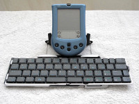 Palm pilot keyboard.