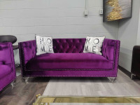Brand new Purple SOFA + LOVESEAT for SALE