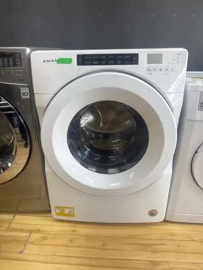This Amana washer is designed to tackle your laundry needs with efficiency! This machine is in used...