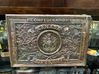 Copper confederation sign 