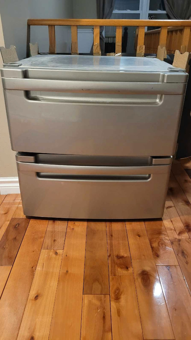 2 LG Washer/ Dryer Pedestals  in Washers & Dryers in Kawartha Lakes