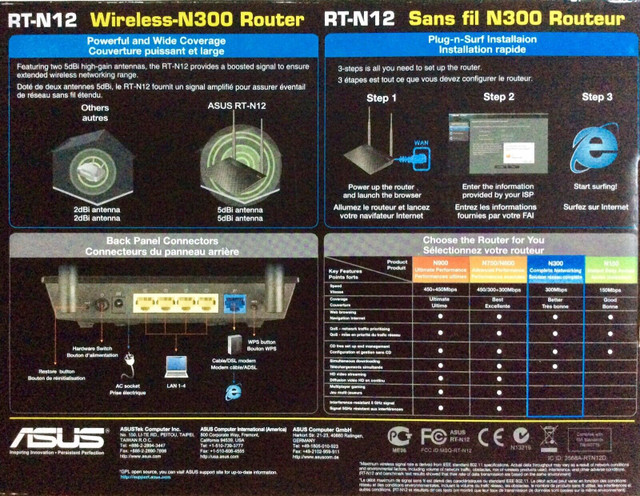 Routeur 3 en 1 sans fil ASUS  pour Mac et Windows dans Serveurs  à Saint-Hyacinthe - Image 2