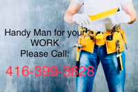 Handy man (416-399-3628)