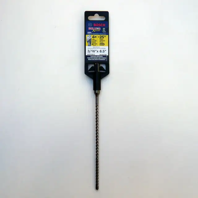 Bosch 3/16 x 6 x 8.5 SDS-Plus Carbide Rotary Hammer Drill Bit in Power Tools in Mississauga / Peel Region - Image 2